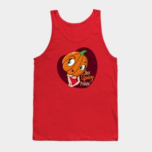 One Spicy Punkin' Autumn Pumpkin Spice Lover Tank Top